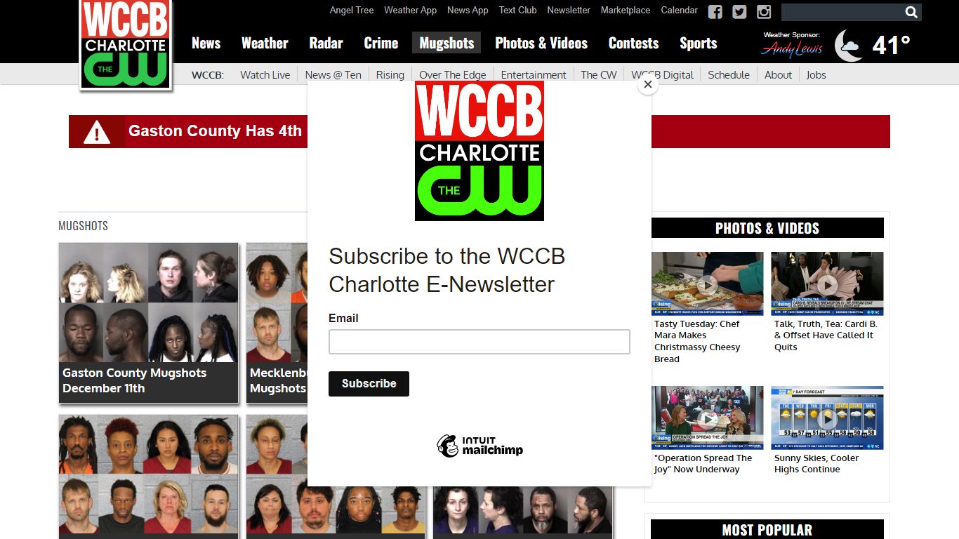 Mugshots - WCCB Charlotte's CW
